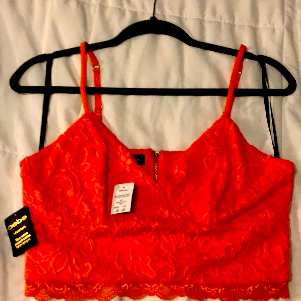 Crop Top orange beautiful for this summer .